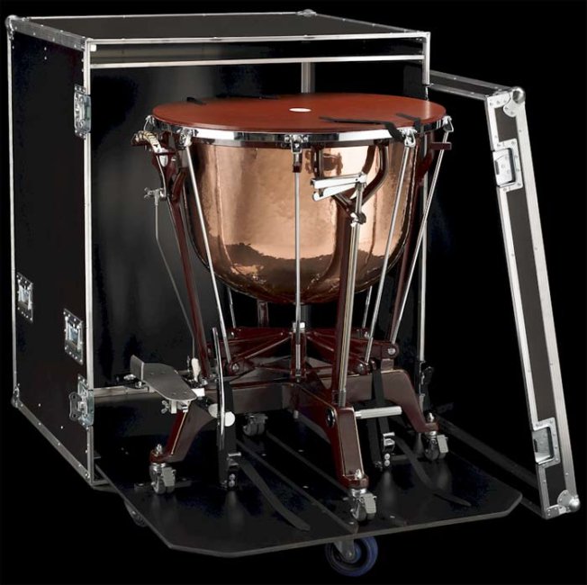 Hardtke Timpani instruments, Bass Drums and Flight Cases